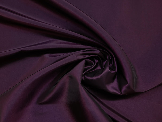 Eggplant Two Tone Taffeta Fabric