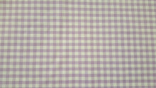 1/4" Lilac Gingham - WHOLESALE FABRIC - 20 Yard Bolt