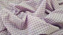 1/4" Lilac Gingham - WHOLESALE FABRIC - 20 Yard Bolt