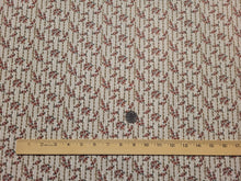 54" Cream Red Calico Fabric
