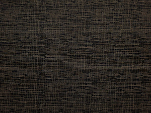 Discount Fabric JACQUARD Black & Taupe Abstract Drapery