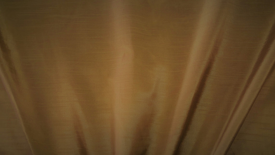 Discount Fabric DRAPERY Copper Solid