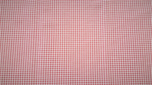 Discount Fabric DRAPERY Dark Pink & Ivory Check