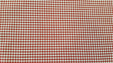 1/8" Red Gingham Fabric