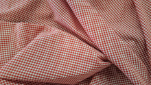 1/8" Red Gingham Fabric