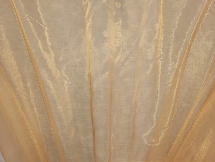 Medium Gold Organza Fabric