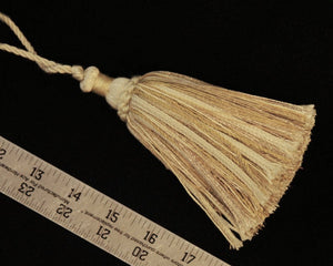 5 1/2" Tassel in Natural, Gold & Blush