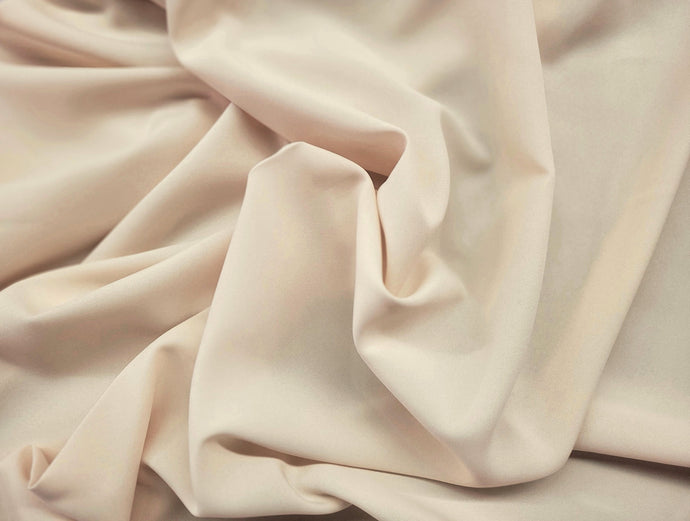 Ivory Poplin - WHOLESALE FABRIC - 15 Yard Bolt