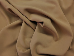 Camel/Khaki Poplin - WHOLESALE FABRIC - 15 Yard Bolt