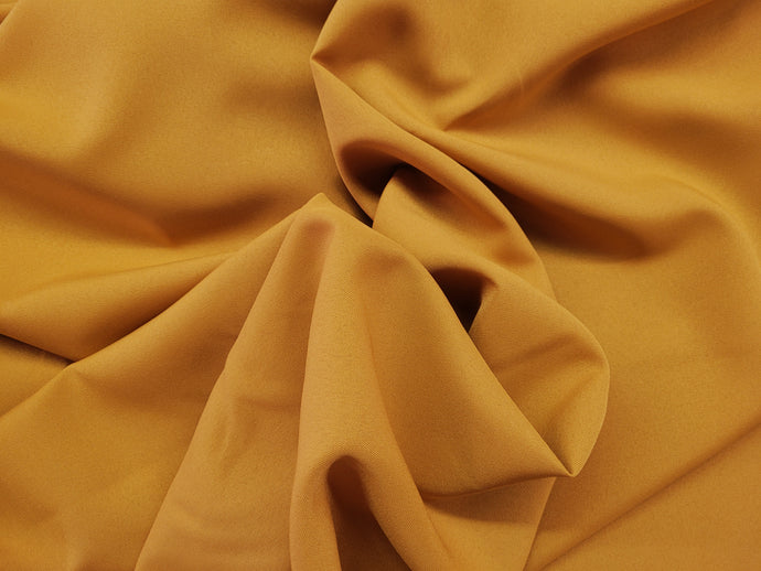 Gold Mustard Poplin - WHOLESALE FABRIC - 15 Yard Bolt
