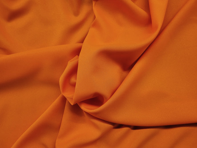 Orange Poplin - WHOLESALE FABRIC - 15 Yard Bolt