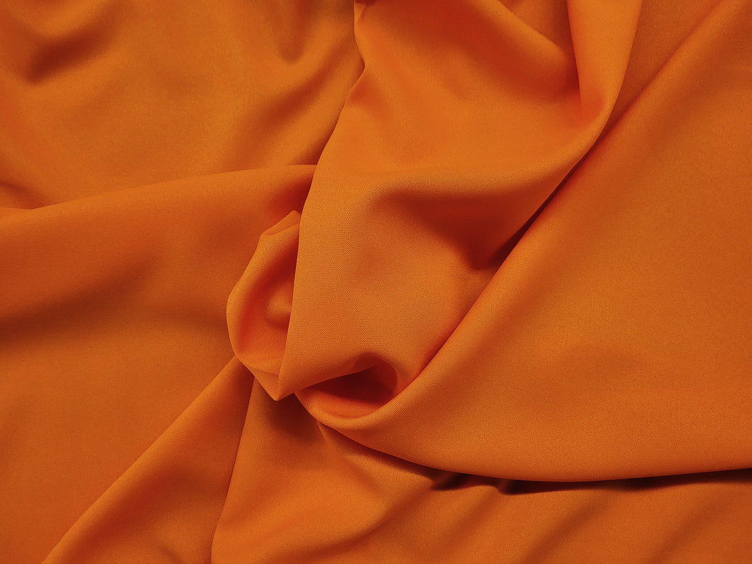 Orange Poplin - WHOLESALE FABRIC - 15 Yard Bolt