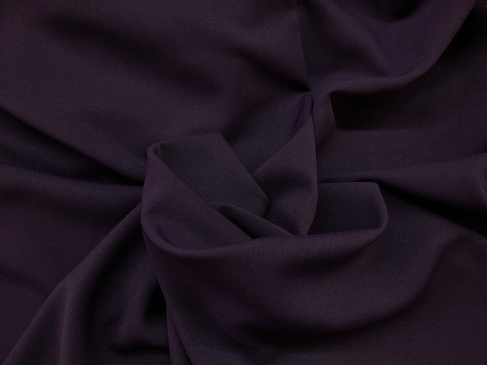 Plum Poplin Fabric