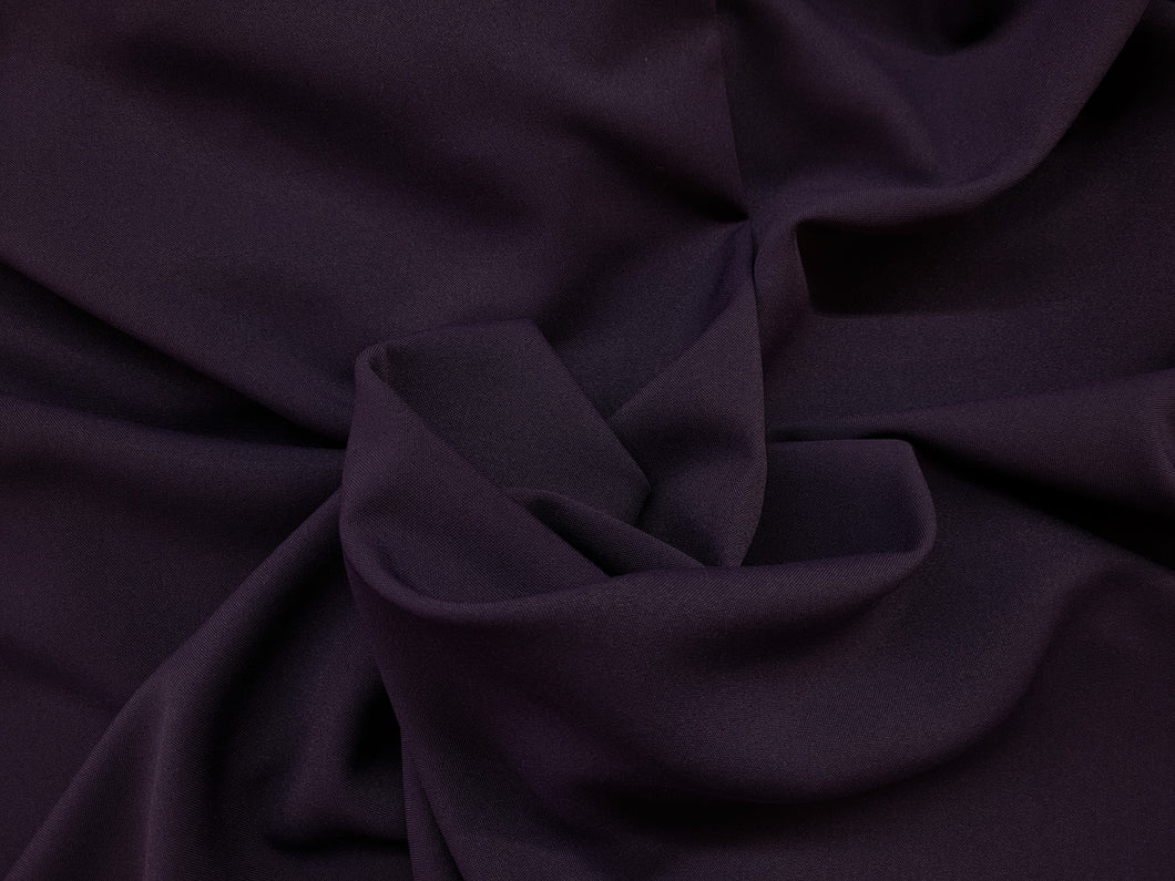 Plum Poplin Fabric