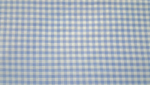 1/4" Blue Gingham Fabric