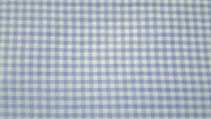 1/4" Blue Gingham Fabric