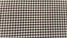 1/4" Brown Gingham - WHOLESALE FABRIC - 20 Yard Bolt