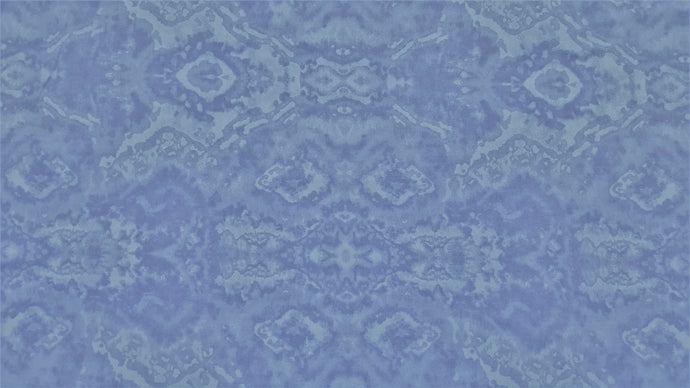 Periwinkle Abstract Double Napped Flannel