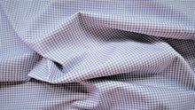 Discount Fabric DRAPERY Lavender & Ivory Check