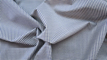 Discount Fabric DRAPERY Royal Blue & Ivory Check