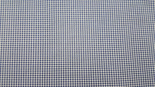 Discount Fabric DRAPERY Royal Blue & Ivory Check