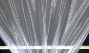White Twinkle Organza Fabric