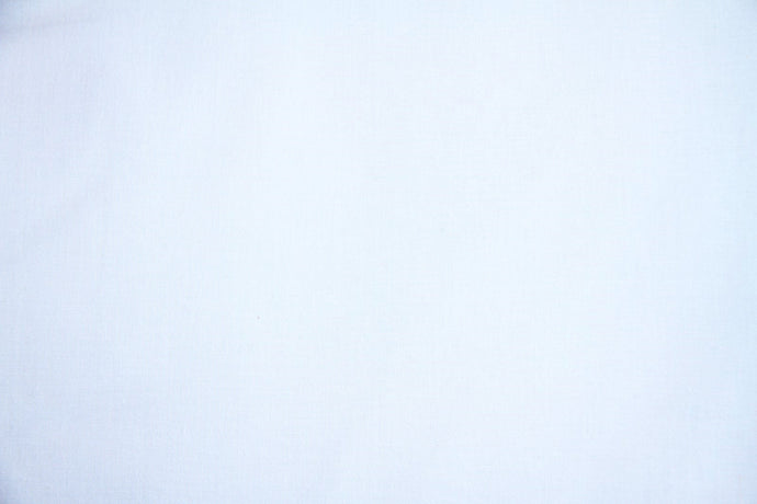 White 100% Cotton Carolina Broadcloth - WHOLESALE FABRIC - 20 Yard Bolt