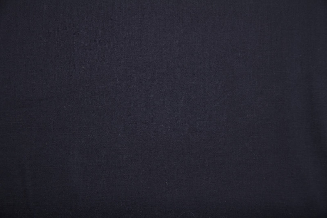 Navy 100% Cotton Harvest Broadcloth Fabric