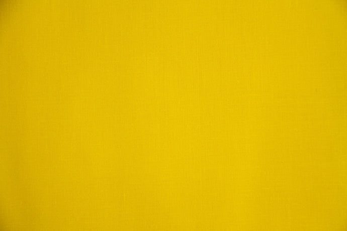 Yellow 100% Cotton Harvest Broadcloth - WHOLESALE FABRIC - 20 Yard Bolt
