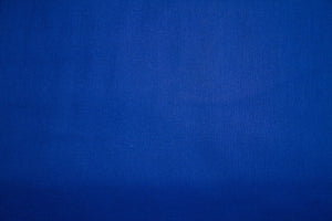 Royal Blue 100% Cotton Harvest Broadcloth - WHOLESALE FABRIC - 20 Yard Bolt