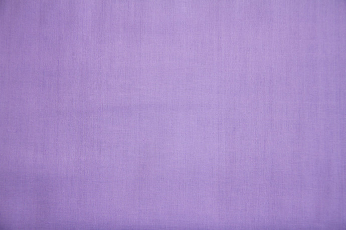 Lilac 100% Cotton Carolina Broadcloth Fabric - By the Yard