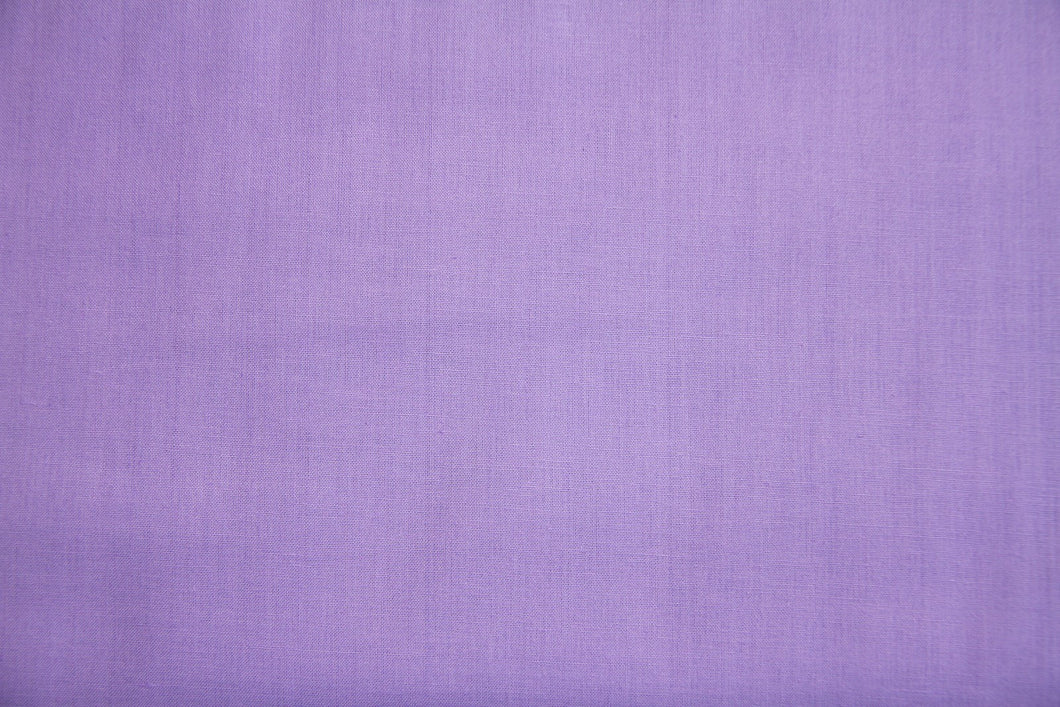 Lilac 100% Cotton Carolina Broadcloth Fabric - By the Yard