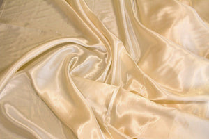 Champagne Charmeuse Satin - WHOLESALE FABRIC - 15 Yard Bolt