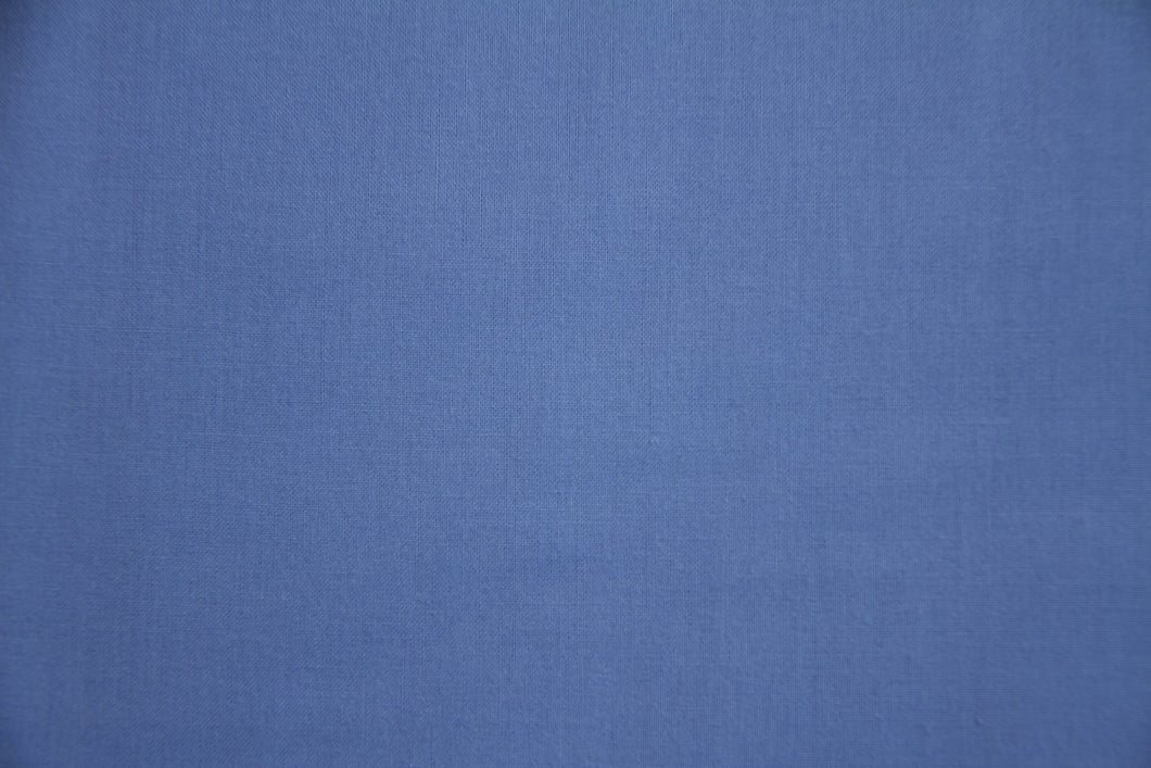 Periwinkle 100% Cotton Harvest Broadcloth - WHOLESALE FABRIC - 20 Yard Bolt