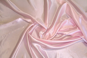 Pink Charmeuse Satin Fabric