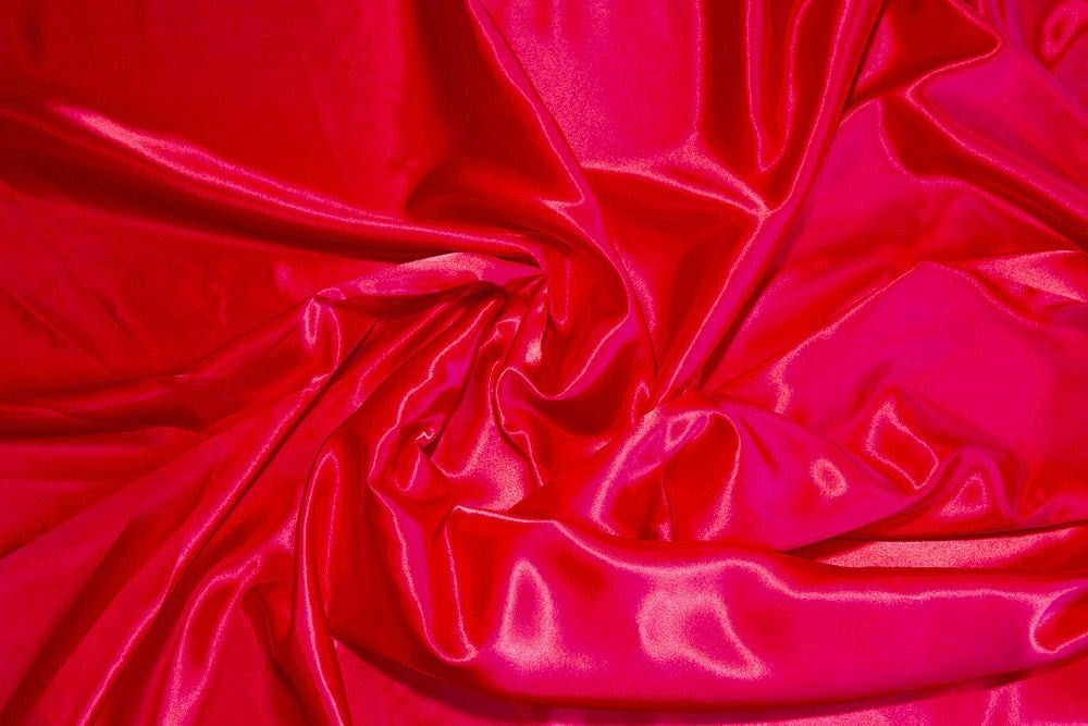 Red Charmeuse Satin Fabric