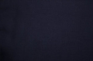Navy Polycotton Liberty Broadcloth Fabric