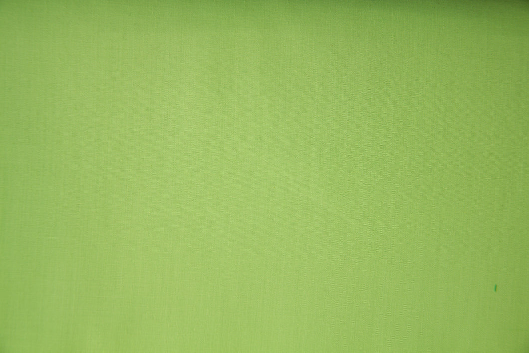 Lime 100% Cotton Carolina Broadcloth Fabric - By the Yard