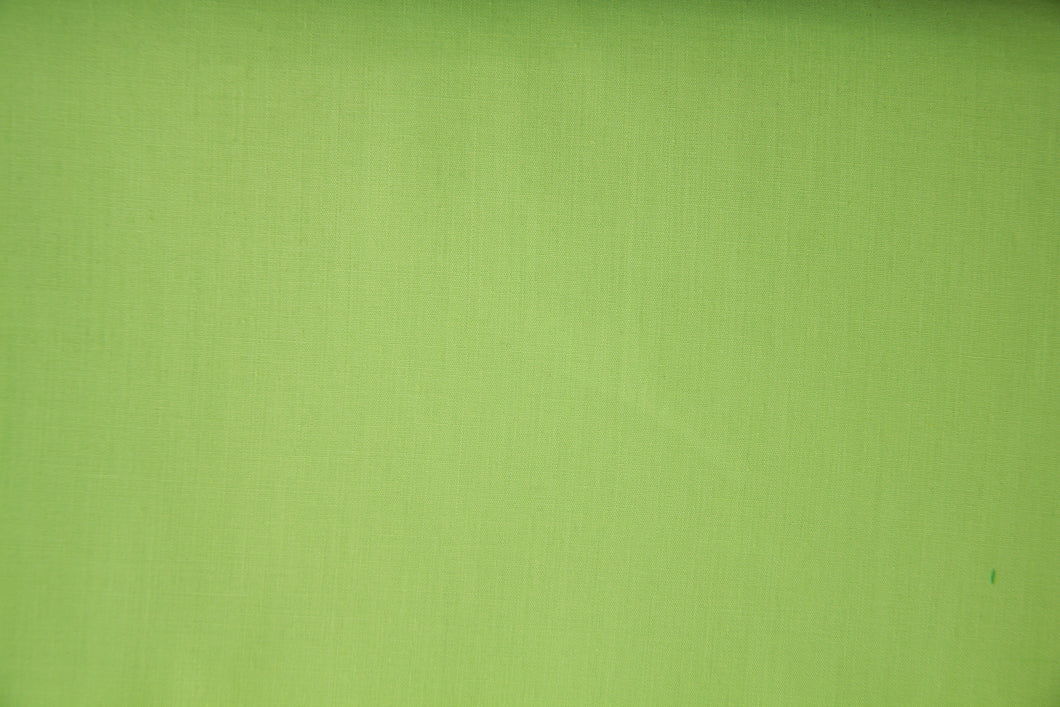 Lime 100% Cotton Carolina Broadcloth - WHOLESALE FABRIC - 20 Yard Bolt