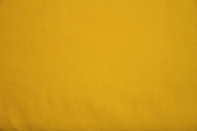 Yellow 100% Cotton Carolina Broadcloth - WHOLESALE FABRIC - 20 Yard Bolt