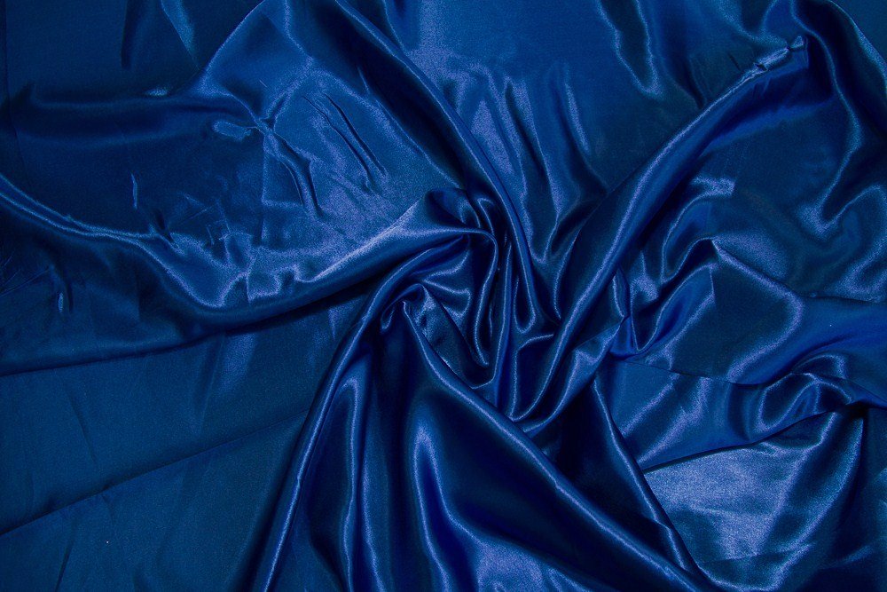 Bright Royal Charmeuse Satin Fabric