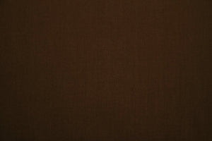 Dark Brown Polycotton Liberty Broadcloth Fabric