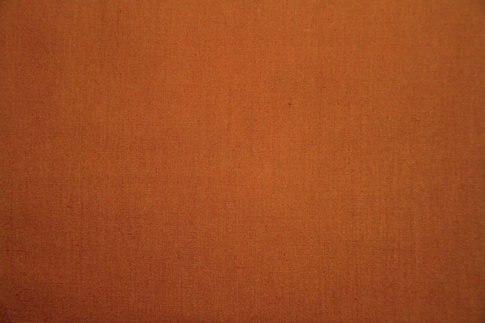 Rust 100% Cotton Carolina Broadcloth - WHOLESALE FABRIC - 20 Yard Bolt