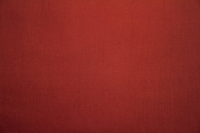 Rust Polycotton Liberty Broadcloth Fabric