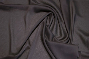 Black Two Tone Chiffon Fabric