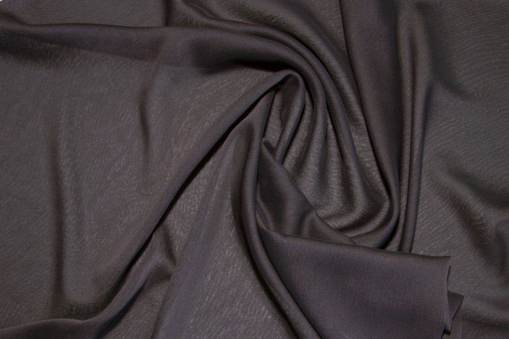 Black Two Tone Chiffon - WHOLESALE FABRIC - 15 Yard Bolt