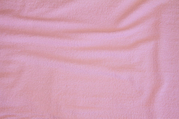 Pink Terry Cloth - WHOLESALE FABRIC - 15 Yard Bolt