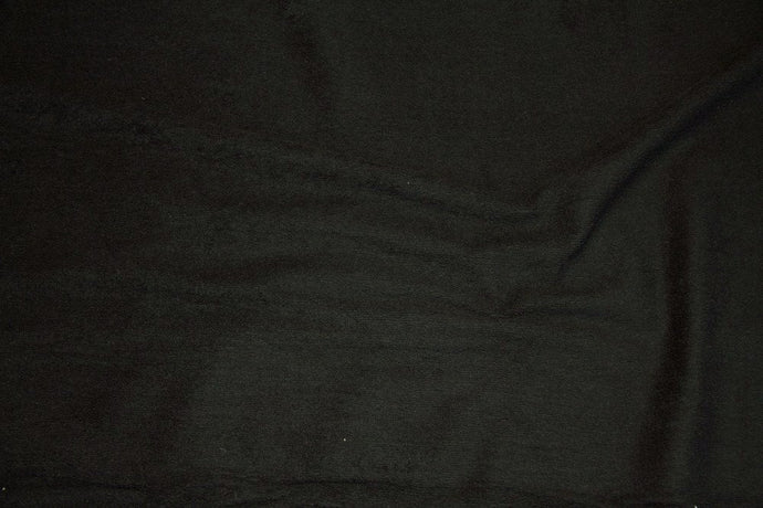 Black Terry Cloth - WHOLESALE FABRIC - 15 Yard Bolt