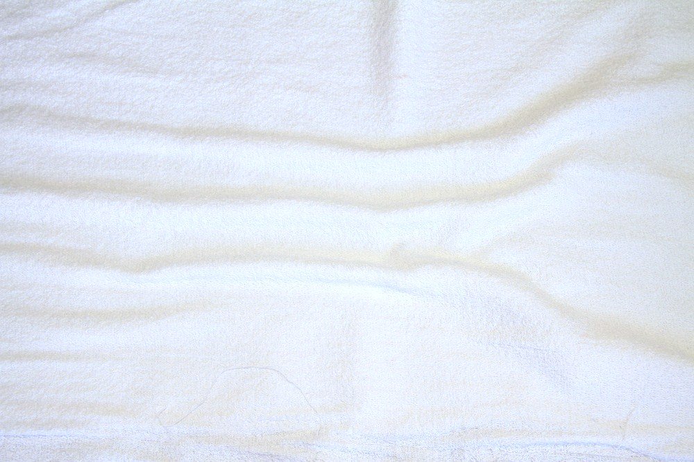 White Terry Cloth - WHOLESALE FABRIC - 15 Yard Bolt