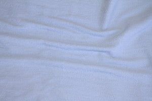 Blue Terry Cloth Fabric